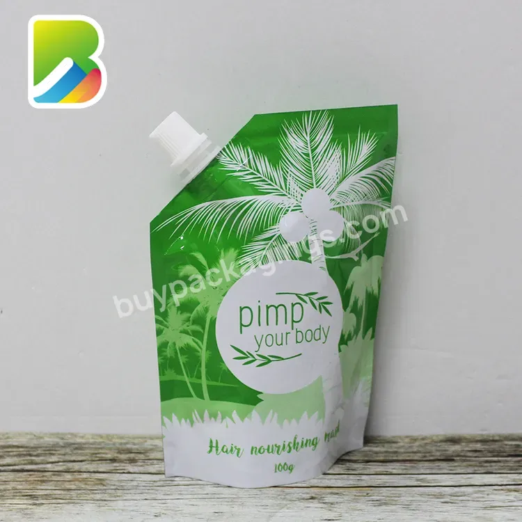 Custom Printed Food Grade Aluminum Foil Stand Up Spout Pouch Plastic Drinking Water Bag For Fruit Juice - Buy Plastic Drinking Water Bag,Stand Up Spout Pouch,Aluminum Foil Bag.