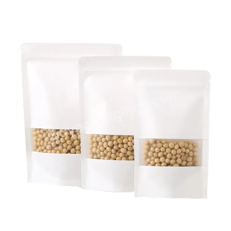 Custom Printed Food Packaging Bags Biodegradable Kraft Paper Pouch Edible Bags - Buy Cheap Kraft Paper Bags,Drawstring Pouch Backpack Travel Bag,Sugar Packaging Bag.