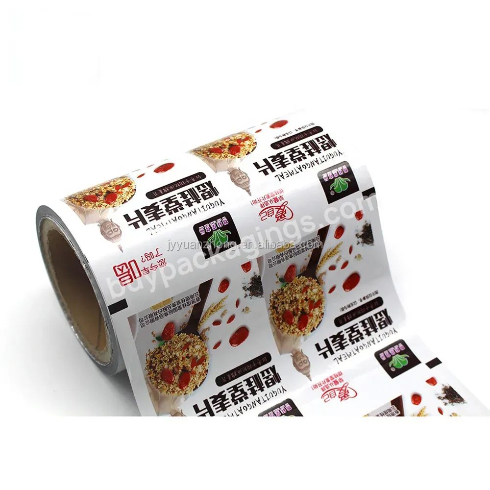 Custom Printed Laminating Metallized Bopp Ldpe Plastic Food Sachet Packaging Film Roll - Buy Food Packaging,Laminate Film Roll,Sachet Packaging Film Roll.