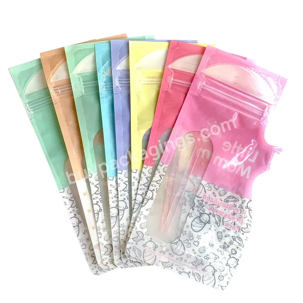 Custom Printed Liquid Pouch Food Packaging Pre-sterilized Bpa Free Plastic Breast Milk Storage Pack Bag - Buy Breast Milk Bag Bpa Free,Bags For Breast Milk,Plastic Packaging Bag.