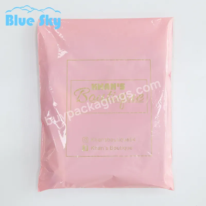 Custom Printed Logo Design Tearproof Pink Bag Envelope Express Courier Bags Ecommerce Packaging Mailing Bag - Buy Pink Mailer Bag,Pink Mailer Bag,Express Bag.