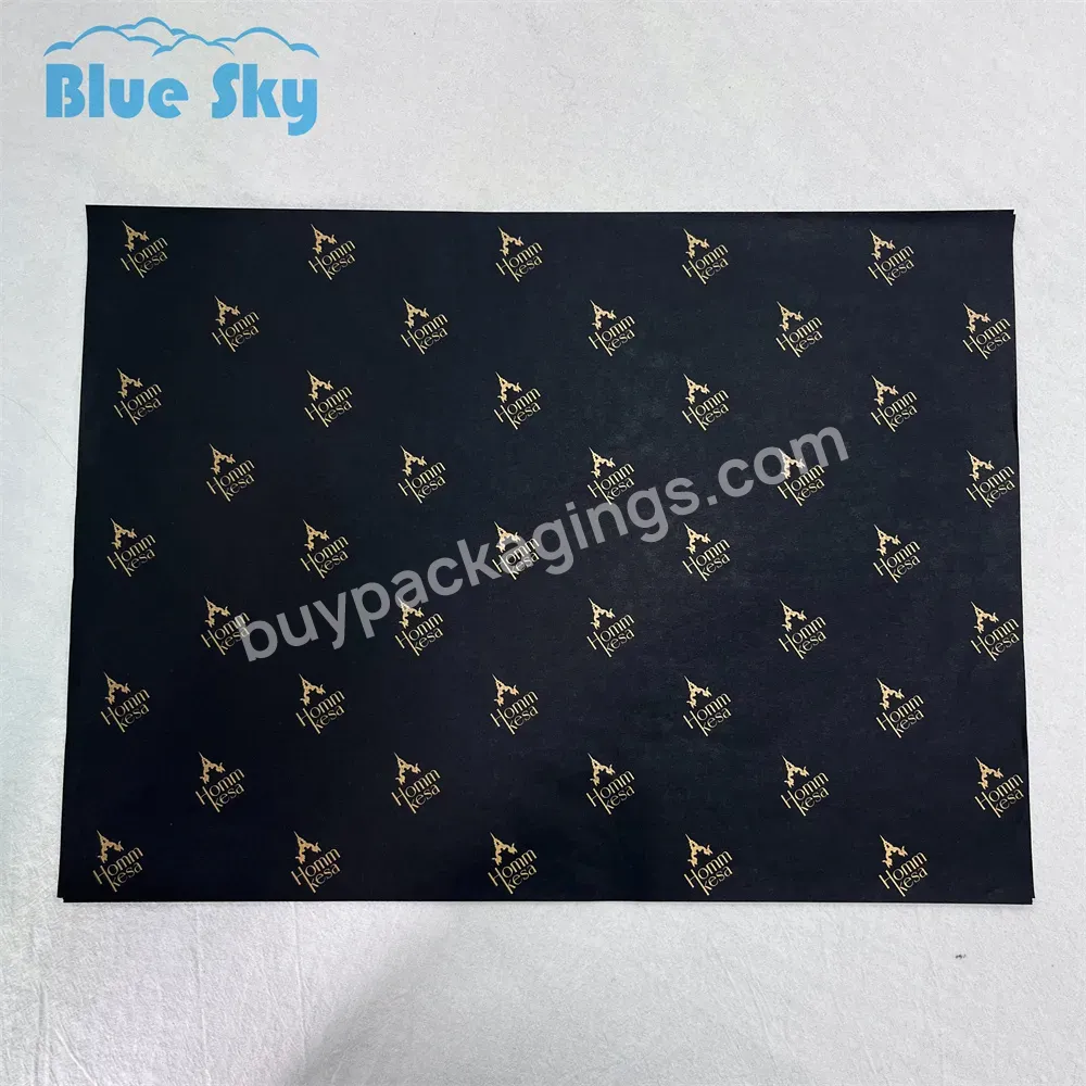 Custom Printed Logo High Luxury Gift Tissue Paper Clothes Shoes Wrapping Tissue Packing Wrapping /tissue Paper - Buy Custom Packaging Paper,Tissue Paper,Tissue Wrapping Packaging.