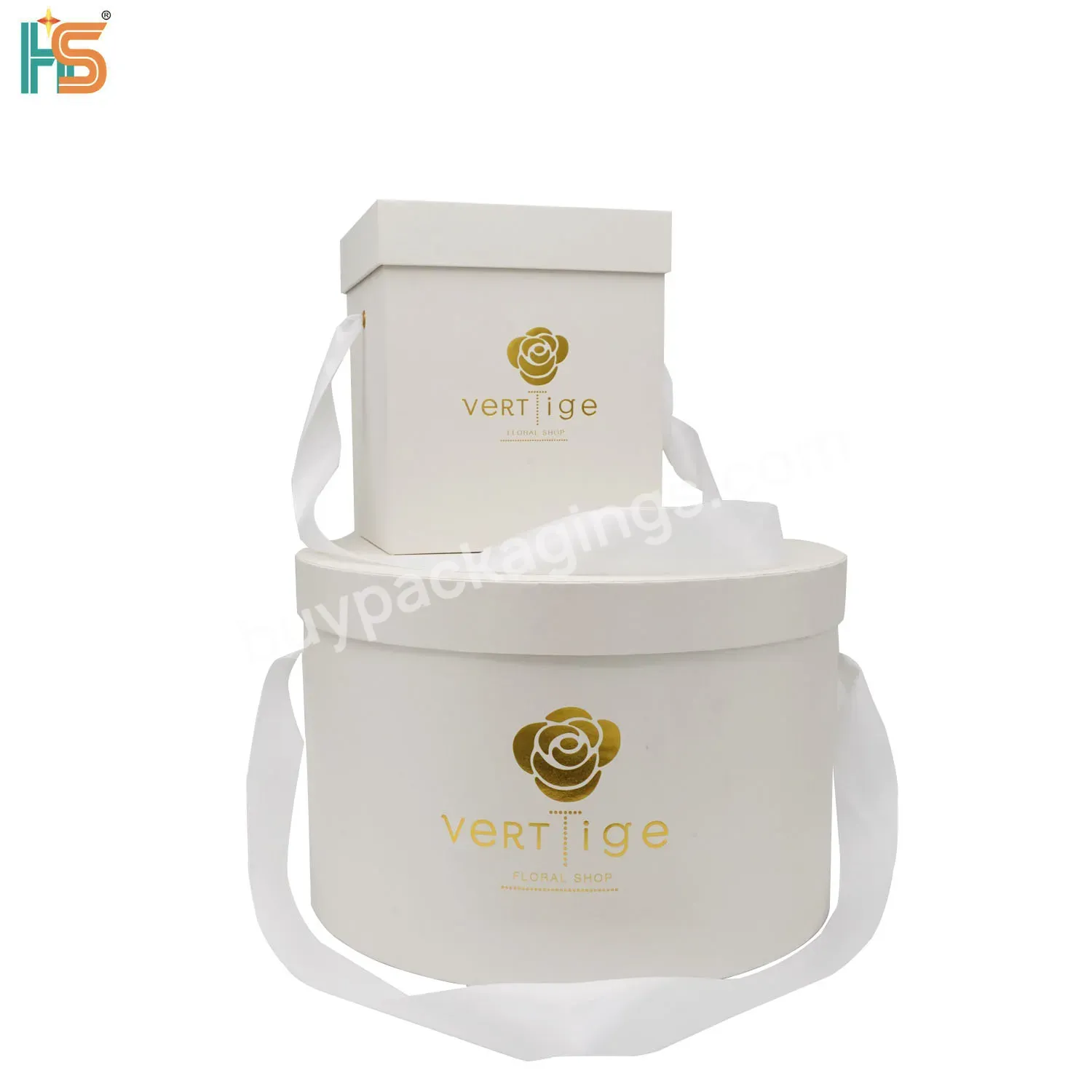 Custom Printed Logo Rose Box Packaging Luxury White Cardboard Square Round Cylinder Gift Flower Box With Ribbon Handle - Buy Gift Box Flower Round Box Round Cylinder Gift Box,Flower Box With Ribbon Handle,Luxury Cardboard Round Flower Cylinder Box.