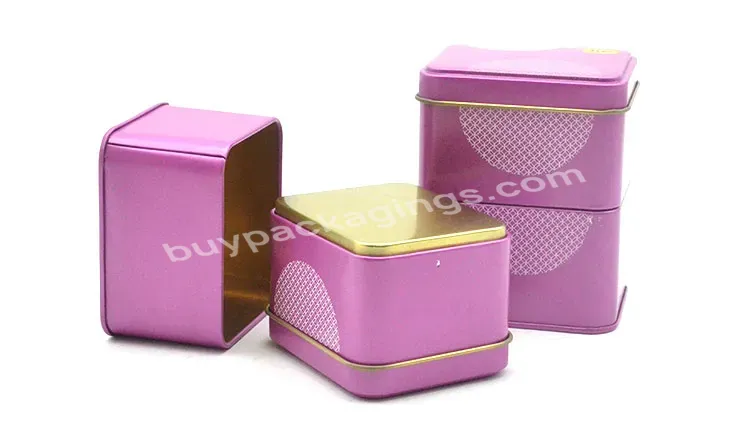 Custom Printed Metal 3 Stacking Storage Tin Box/can Wholesale