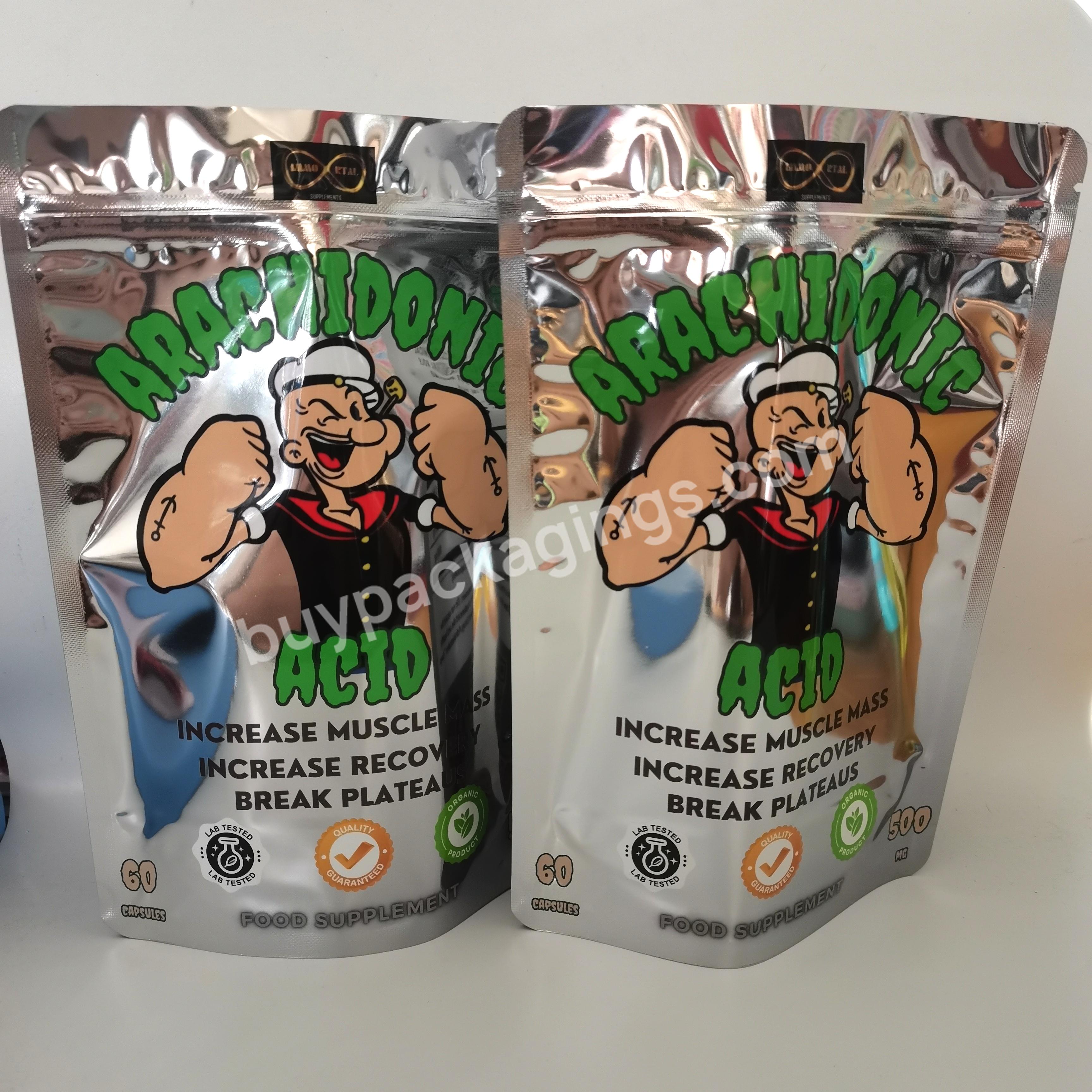 Custom Printed Resealable Smell Proof 500g Whey Protein Powder Packaging Bags - Buy 500g Whey Protein Powder Packaging Bags,Resealable Smell Proof 500g Packaging Bags,Whey Protein Packaging Bags.