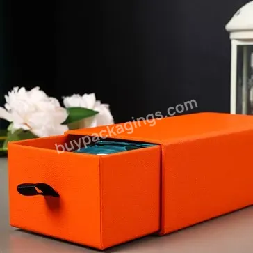 Custom Printed Rigid Cardboard Luxury Sliding Gift Packaging Drawer Box With Ribbon - Buy Drawer Box Packaging,Rigid Cardboard Paper Box For Packaging,Gift Packaging Drawer Box.