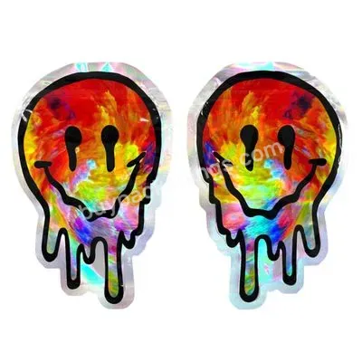 Custom Printed Special Shaped Hologram Painting 3.5g Bags Childproof Zip Lock Special Shape Mylar Bags Smell Proof Pouch - Buy Mylar Bags Smell Proof Pouch,Special Shaped Mylar Bags,Childproof Zip Lock Special Shape Bag.
