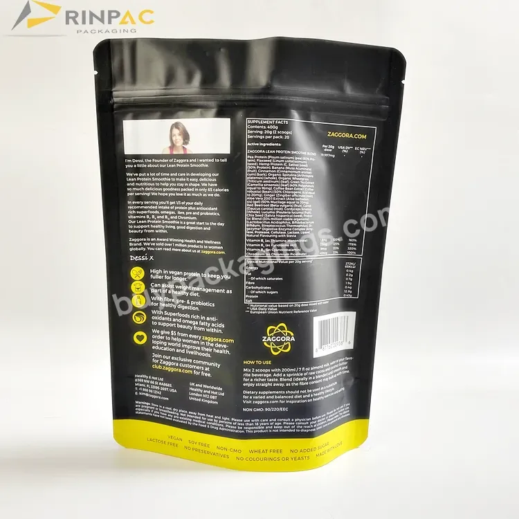 Custom Printed Stand Up Pouch Food Powder Mylar Bags Sea Moss Powder Packing Bags Meal Replacement Powder Packaging Bag - Buy Sea Moss Powder Packing Bags,Sea Moss Powder Packaging,Powder Packaging Bag.