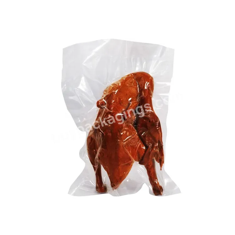 Custom Printed Transparent Plastic Vacuum Sealed Bags 1kg 20x30 Food Vacuum Seal Bag For Sausage Fish Meat - Buy Plastic Bags For Spices,Transparent Plastic Bags For Cooky,Food Safe Plastic Bags.