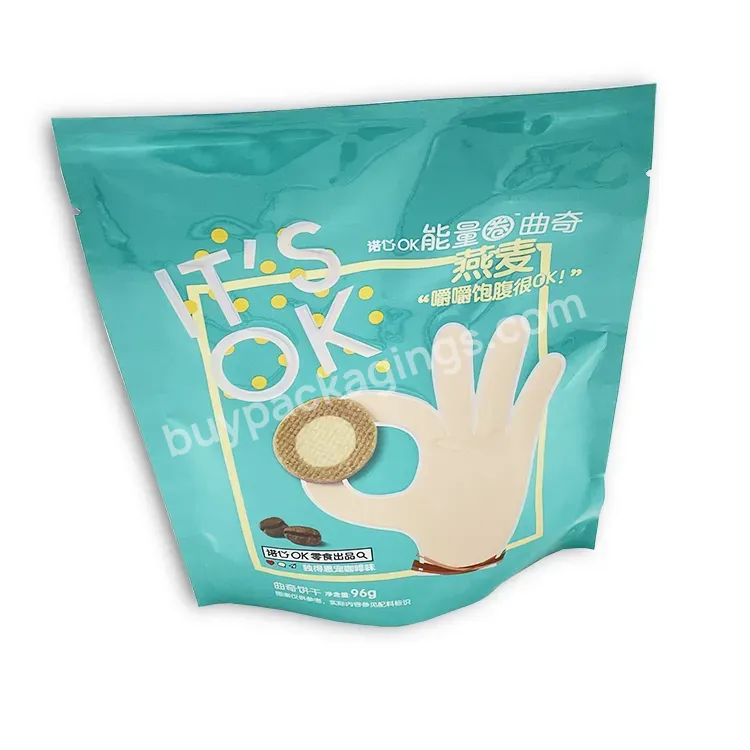 Custom Printing Biscuit Plastic Zipper Bag Cookie Stand Up Pouch For Packaging - Buy Biscuit Bag Packaging,Biscuit Packaging Bags,Cookie Packaging Stand Up Pouch.