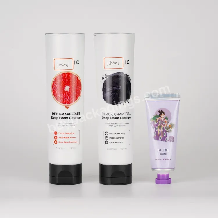Custom Printing Eco Friendly Aluminium Abl Pure Empty Eye Hand Cream Lotion Soft Cosmetic Tube For Packaging - Buy Soft Tube,Cosmetic Squeeze Packaging Soft Tube,Costom Plastic Cosmetic Squeeze Packaging Soft Tube.