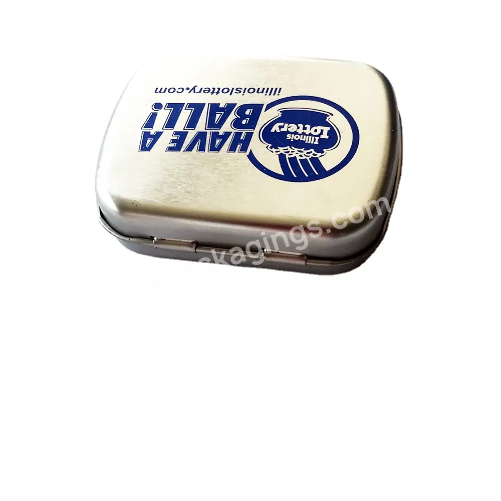 Custom Printing Food Grade Rectangle Small Mint Tin Box - Buy Small Mint Tin Box,Mint Tin Can,Small Metal Tins.