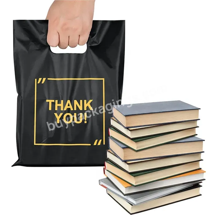 Custom Printing Heavy Duty Retail Shopping D2w Biodegradable Die Cut Large Plastic Thank You Bags With Own Logo Design - Buy Thank You Bags,Plastic Bags,Heavy Duty Shopping Bags.