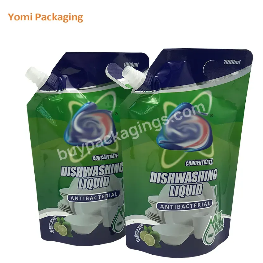 Custom Printing Liquid Detergents Pouch Soap Stand Up Spout Plastic Packaging Laundry Washing Bag - Buy Custom Mylar Biodegradable Seed Packaging Bags 500pcs 1000pcs Low Moq Zipper Stand Up Pouch,Ustom Logos Mylar Laundry Detergent Spout Standing Was