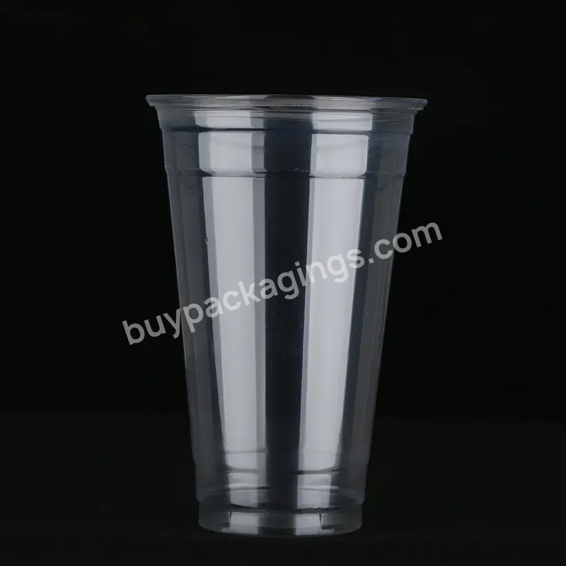 Custom Printing Logo 12,14,16,20,24oz Clear Cold Drink Pp Pet Disposable Plastic Dessert Cups - Buy Pet Cup,Disposable Plastic Cup,Custom Disposable Plastic Dessert Cup.