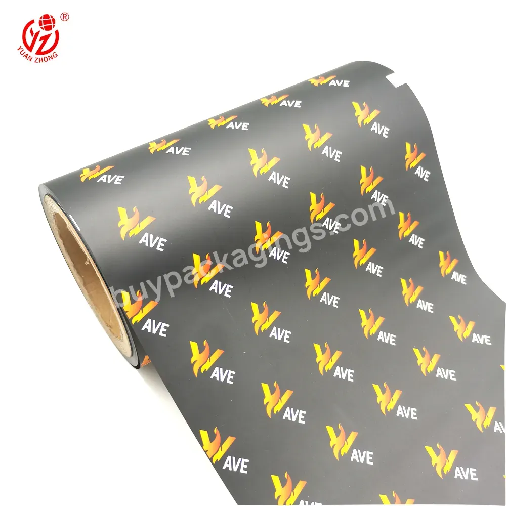Custom Printing Package Film Roll Mopp Matte Package Film For Automatic Packaging Machine Roll Film - Buy Automatic Packaging Machine Roll Film,Potato Chips Packaging Material,Customized Plantain Chips Packaging Bags.