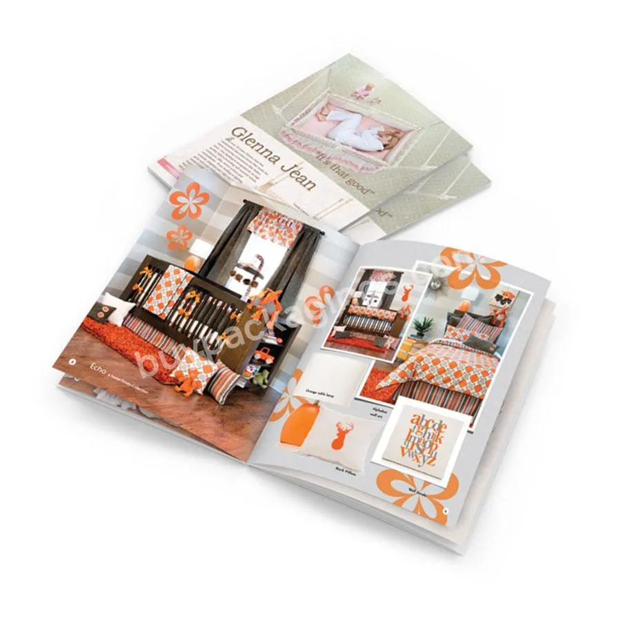 Custom Printing Product Catalogue Business Full Color Art Book Printed Catalog