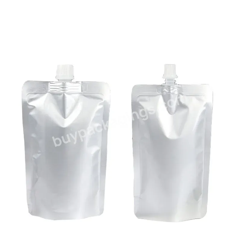 Custom Printing Recyclable Refillable Aluminum Foil 50ml 100ml Shampoo Cosmetics Plastic Mylar Stand Up Standup Spout Pouch Bags - Buy Reusable Spout Pouch,Stand Up Pouch With Corner Spout,Biodegradable Spout Pouch.