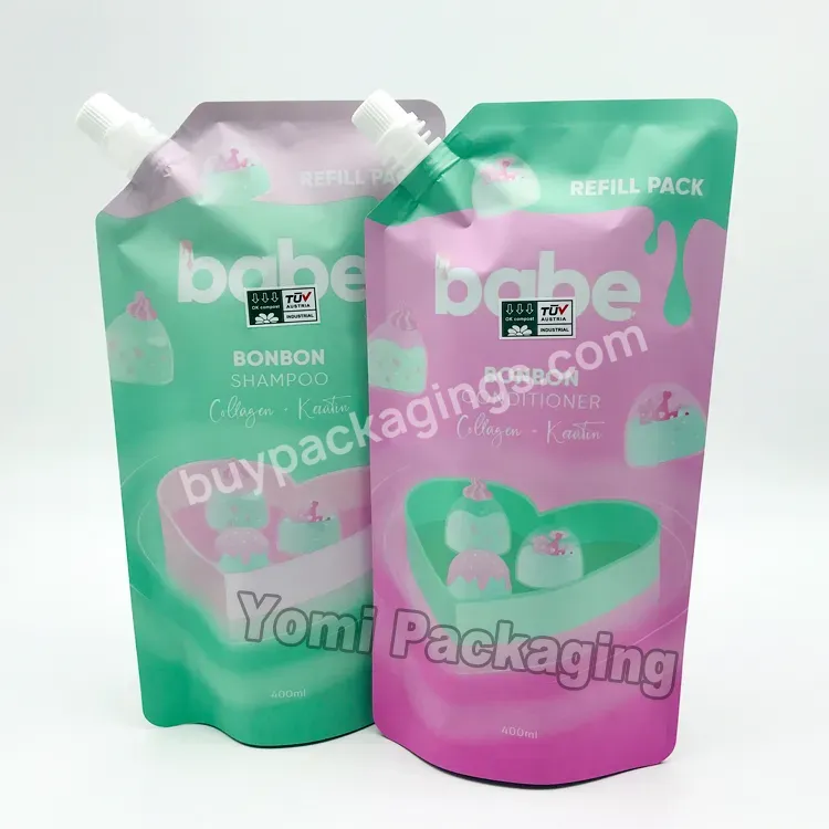 Custom Printing Stand Up Liquid Laundry Washing Detergents Pouch Liquid Soap Bags Without Spout - Buy Stand Up Spout Pouch,Laundry Liquid Packaging Bag,Plastic Bag Oil Bag.