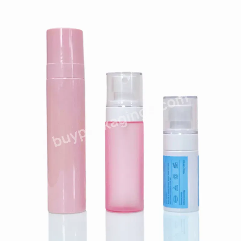 Custom Prints Wholesale Plastic Bottle Matte Pink Color Cosmetic Bottle For Mist Spray Bottles Containers And Packaging - Buy 100 Ml Plastic Spray Bottles,100 Ml Spray Bottle Plastic,Cosmetic Plastic Mist Spray Bottle.