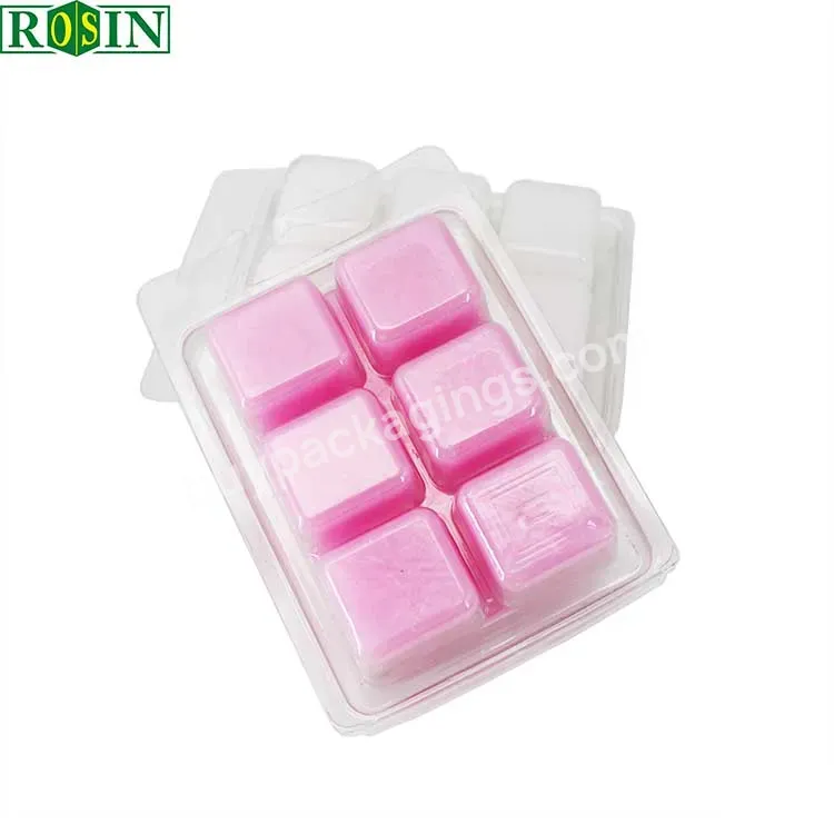 Custom Pvc Transparent Plastic Wax Melts Clamshell Packaging Blister Waxed Trays - Buy Wax Melts Clamshell,Wax Clamshell,Clamshell Wax Melts Packaging.