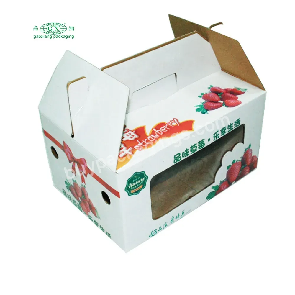 Custom Recyclable Colorful Cardboard Carton Shipping Box For Fruit And Vegetable - Buy Carton Package,Recycled Shipping Box,Color Box Packaging.