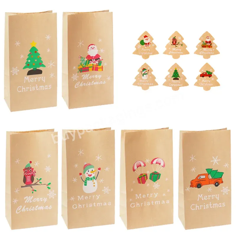 Custom Recyclable Goody Gift Bags Christmas Party Supplies Paper Favor Bags Party Treat Bags - Buy Party Treat Bags,Christmas Party Supplies,Party Favor Bags.