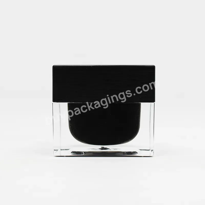 Custom Recycled Luxury Envases Cosmeticos Packaging 15g 30g 50g 60g 50ml Acrylic Jar Container - Buy Envases Cosmeticos,Acrylic Jar,Acrylic Container.