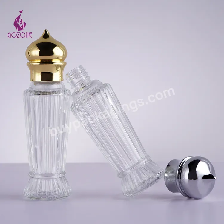 Custom Refillable Arabian Glass Essential Oil Bottles Small Arabic Perfume Bottles - Buy Small Crystal Perfume Bottles,Crystal Perfume Bottles,Custom Crystal Attar Perfume Bottles.