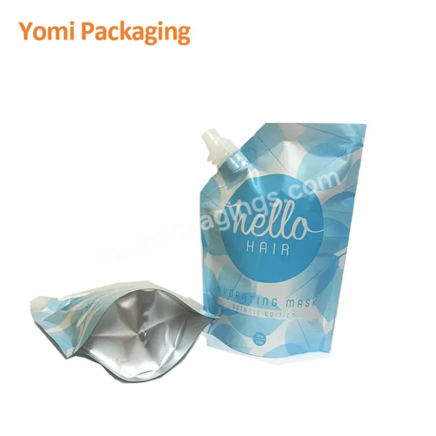 Custom Reusable Food Grade Plastic Stand Up Spout Pouch Sauce Packaging Doypack And Ketchup Bag - Buy Sauce Packaging Doypack,Reusable Food Grade Plastic Spout Pouch,Stand Up Spout Pouch For Ketchup Packaging.