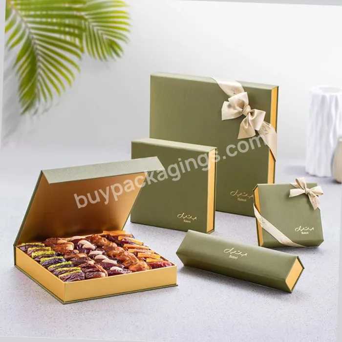Custom Roasted Nuts Candied Fruit Fillings Organic Dates Packaging Box Chocolate Recycled Paper Material Sustainable Gifting Box - Buy Sustainable Gifting Box,Organic Dates Packaging Box,Chocolate Packaging Box.