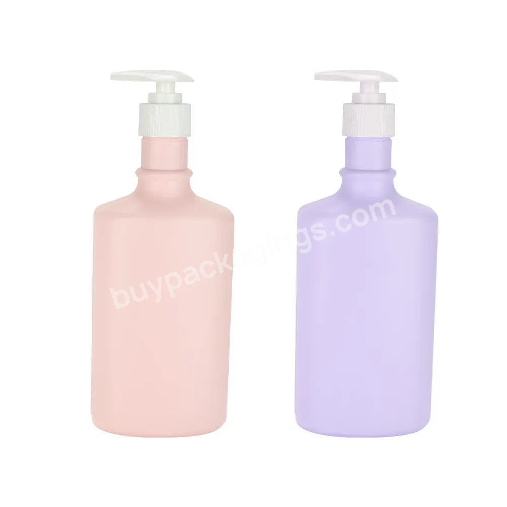 Custom Round Plastic Shampoo Packaging Bottle Affordable Pet Cylinder Cosmetic Bottles With Pump - Buy Plastic Bottles,Lotion Bottle,Pet Bottles.