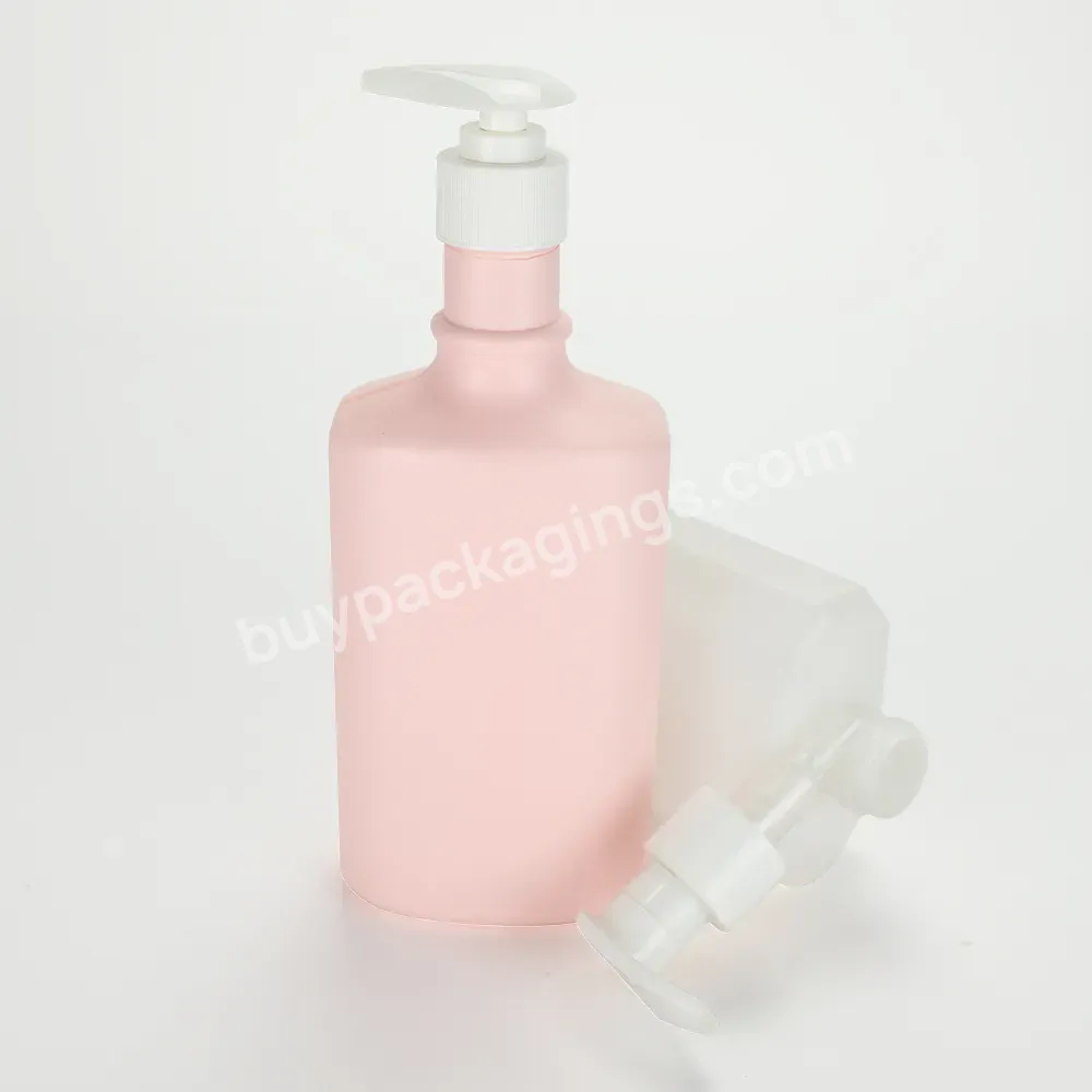 Custom Round Plastic Shampoo Packaging Bottle Affordable Pet Cylinder Cosmetic Bottles With Pump - Buy Plastic Bottles,Lotion Bottle,Pet Bottles.