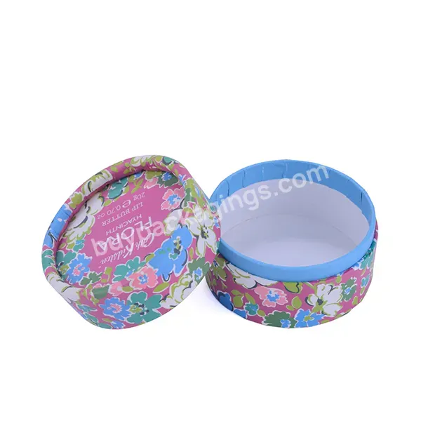 Custom Round Vintage Powder Puff Packaging Box Printing Color Cylinder Rigid Paper Cosmetic Box - Buy Powder Puff Packaging Box,Printing Color Packaging Box,Custom Cosmetic Box.