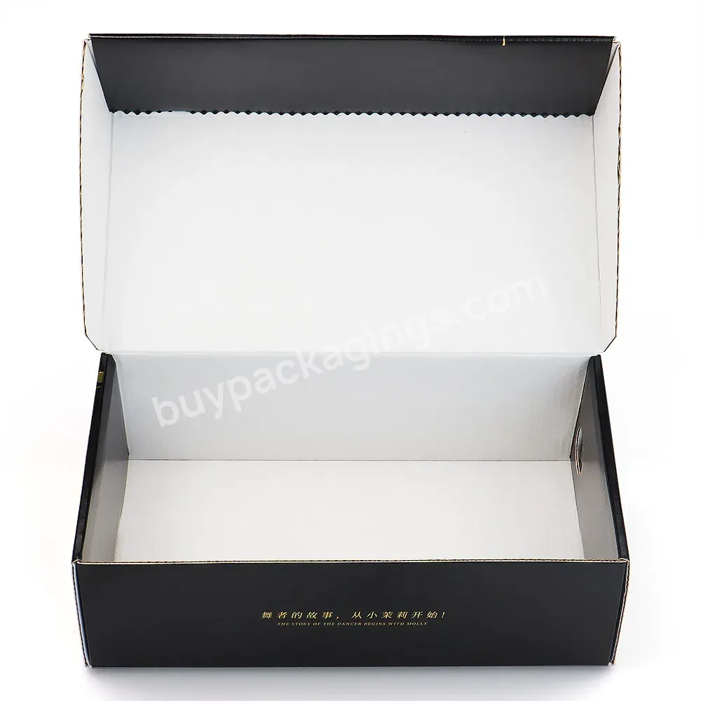 Custom Shipping Box Wholesale Corrugated Pink Shoe Paper Packaging Black Shipping Box - Buy Black Shipping Boxes,Shipping Box,Custom Shipping Box.