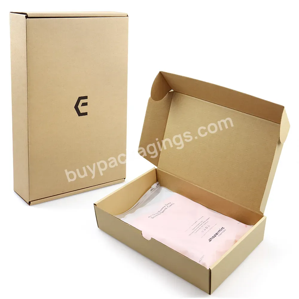 Custom Shipping Boxes With Logo Packaging Brown Custom Shipping Boxes For Clothes Made With Recycled Materials - Buy Custom Shipping Boxes With Logo Packaging,Custom Shipping Boxes For Clothes,Custom Shipping Boxes Made With Recycled Materials.