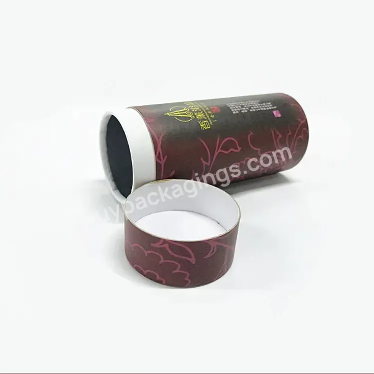 Custom Size Logo Eco Friendly Coffee Bean Cylindrical Cardboard Paper Packaging Round Box For Cosmetic Gifts - Buy Custom Paper Tube Coffee Packaging,Cylindrical Paper Box,Round Box.