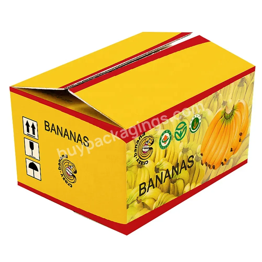 Custom Sizes Empty Strong Packing Double Corrugated Carton Box Fruits Vegetables Shipping Box Banana Box For Moving - Buy Custom Double Corrugated Carton Box Shipping Banana Box Banana Box For Banana Boxes Moving,Strong Carton Apple Fruit Packaging B
