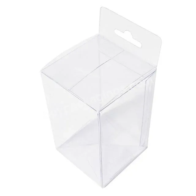 Custom Square Pet Transparent Box Frosted Pvc Packaging Box Clear Plastic Box With Hole Handle - Buy Small Pet Clear Plastic Box,Acetate Clear Packaging Box,Plastic Clear Plastic Gift Box.