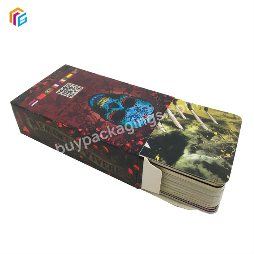 Custom Tarot Card Stand Deck OEM Cheap High Quality Printing Cards With Guidebook Wholesale Hot Sale Customized Design Tarot
