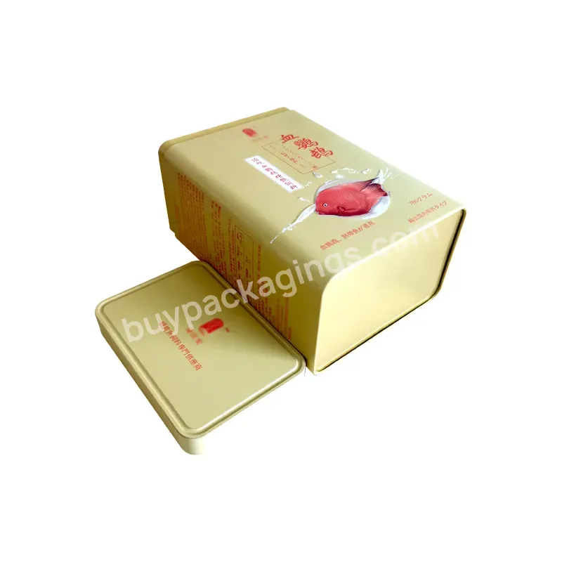 Custom Tin Can Manufacturers Wholesale Rectangle Square Tin Cans Metal Packaging Tea Sample Box Tin Custom Tinplate Box - Buy Tin Can Packaging/custom Tin Box,Tin Box/factory Tin/tin Can Manufacturers,Tea Container/coffee Can/tea Can.
