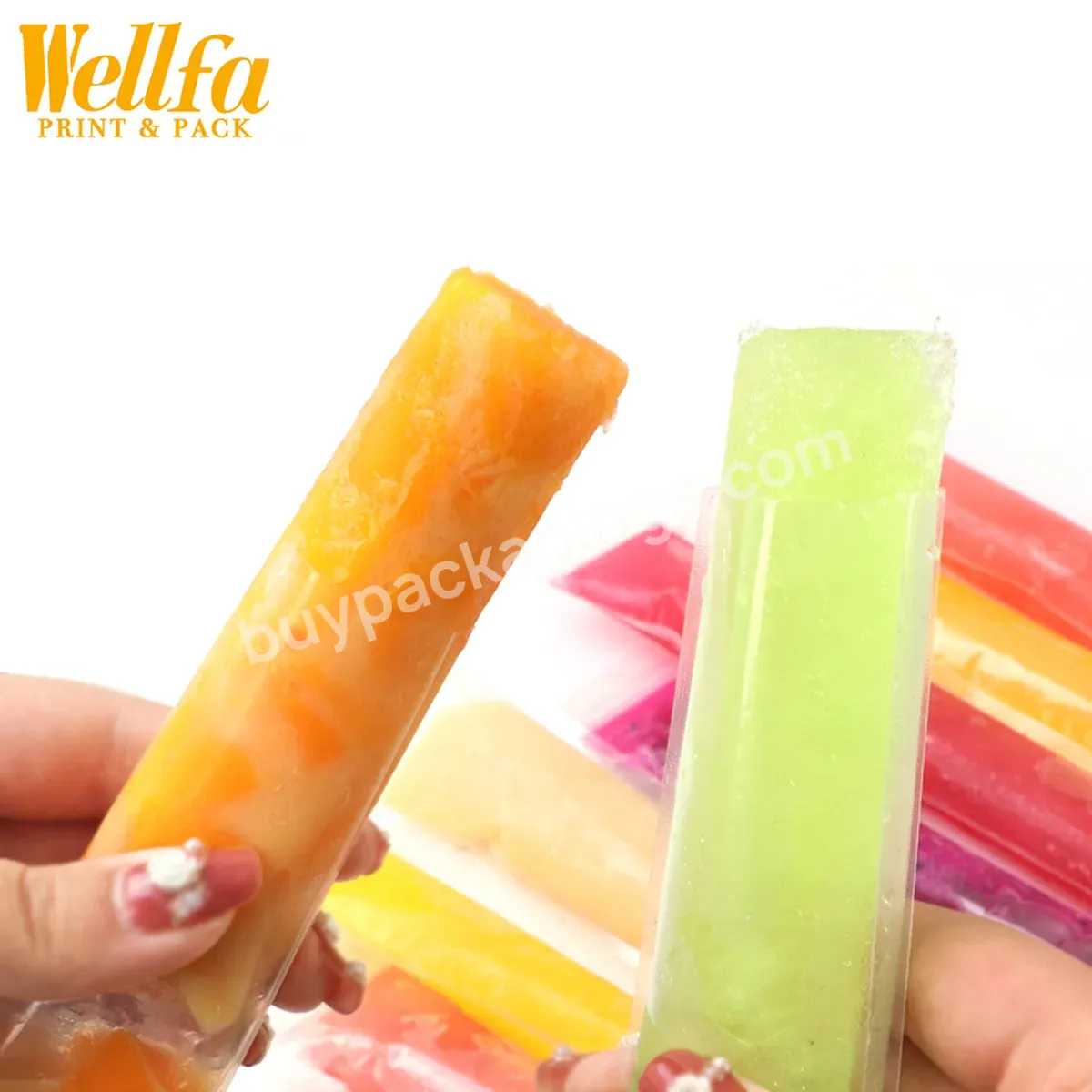 Custom Transparent Clear Heat Seal Plastic Frozen Ice Pop Wrapper Diy Ice Lolly Popsicle Wrapping Bags - Buy Plastic Bags Freezer Bags Bolsas Popits Ice Cream Wrapper Ice Cream Popsicle Packaging,Wholesale Custom Small Clear Transparent Bpa Free Froz