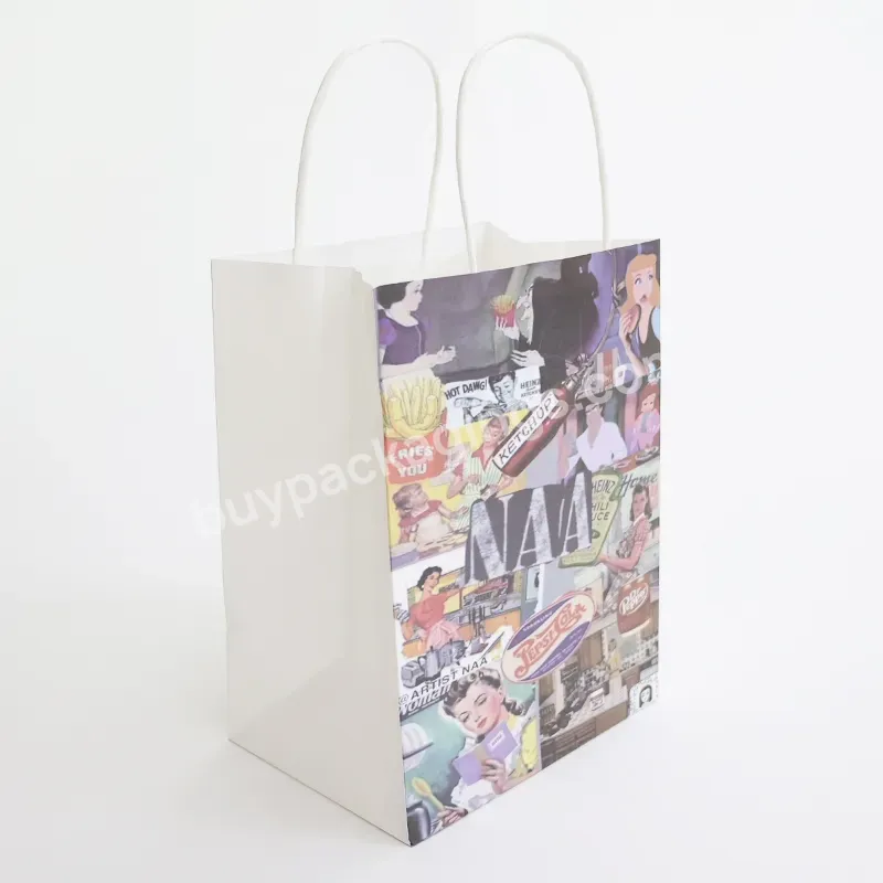 Custom Unique Colour Printing Packaging Gift Carry Bag With Your Own Logo Eco- Friendly Shopping Paper Bag Luxury Paper Bag - Buy Paper Bags,Eco-friendly Paper Bag,Shopping Paper Bag.