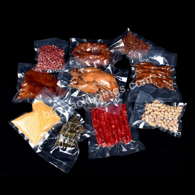 Custom Vacuum Sausage Packaging Bags High Temperature Resistant Retort Cooked Food Storage Pouch - Buy Food Storage Pouch,Custom Vacuum Sausage Packaging Bags,High Temperature Resistant Retort Bags.