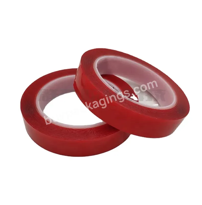 Custom Waterproof Strong Adhesion Tape Clear Acrylic Foam Double Sided Adhesion Tape - Buy Clear Acrylic Foam Tape,Double Sided Tape,Strong Adhesion Tape.