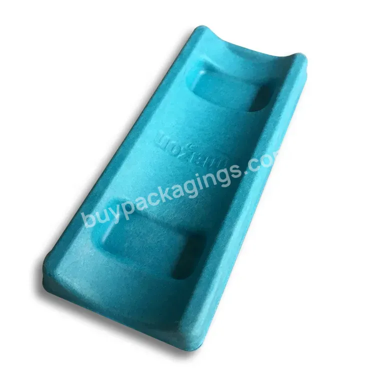 Custom White Recycled Box Eco Molded Paper Packaging Pulp Insert - Buy Packaging Tray For Electroinc Tea Packaging Box Chocolate With Biodegradable Moulded Pulp Insert,Recycled Paper Tray Biodegradable Packaging Molded Cardboard Paper Tray Recycled P