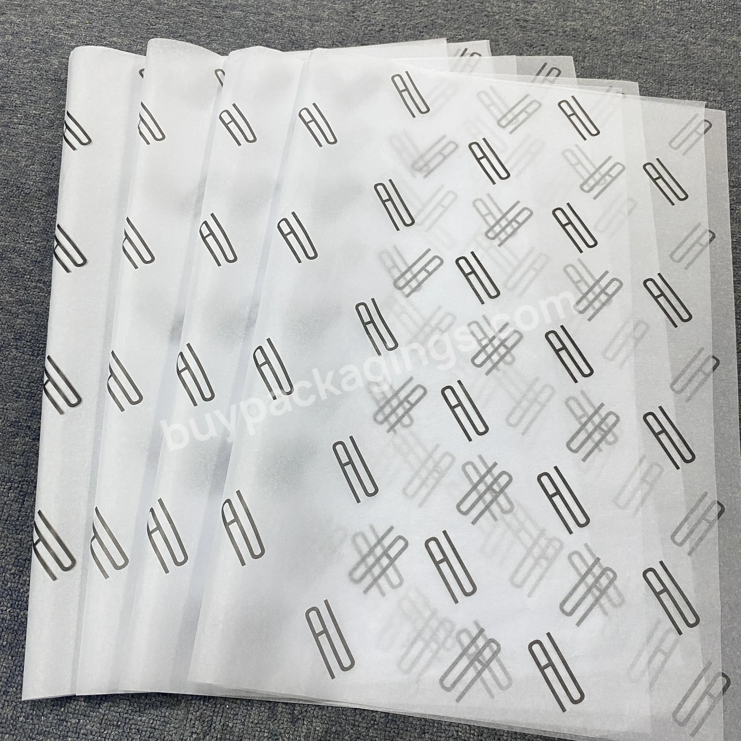 Custom Wholesale High Quality Best Price Stylish Printed Logo Design Tissue Wrapping Packaging Paper - Buy Wrapping Flowers And Clothing,Moq Is 50 Pcs,Customized Logo And Size.