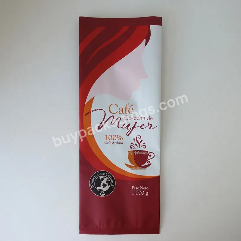 Custom Wholesale Resealable Foil Plastic Moistureproof Side Gusset Pouch With Valve Coffee Bean Packing Bags - Buy Coffee Packing,Custom Coffee Bags,Side Gusset Pouch With Valve.
