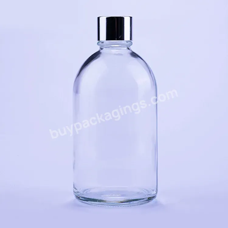 Custom Wholesale Unique Cosmetic Container Luxury Glass Empty Cosmet Packaging Bottles 500ml - Buy Eco Friendly Glass Cosmetic Packaging,Glass Bottle Cosmetics 200ml,Glass Packaging For Cosmetics.
