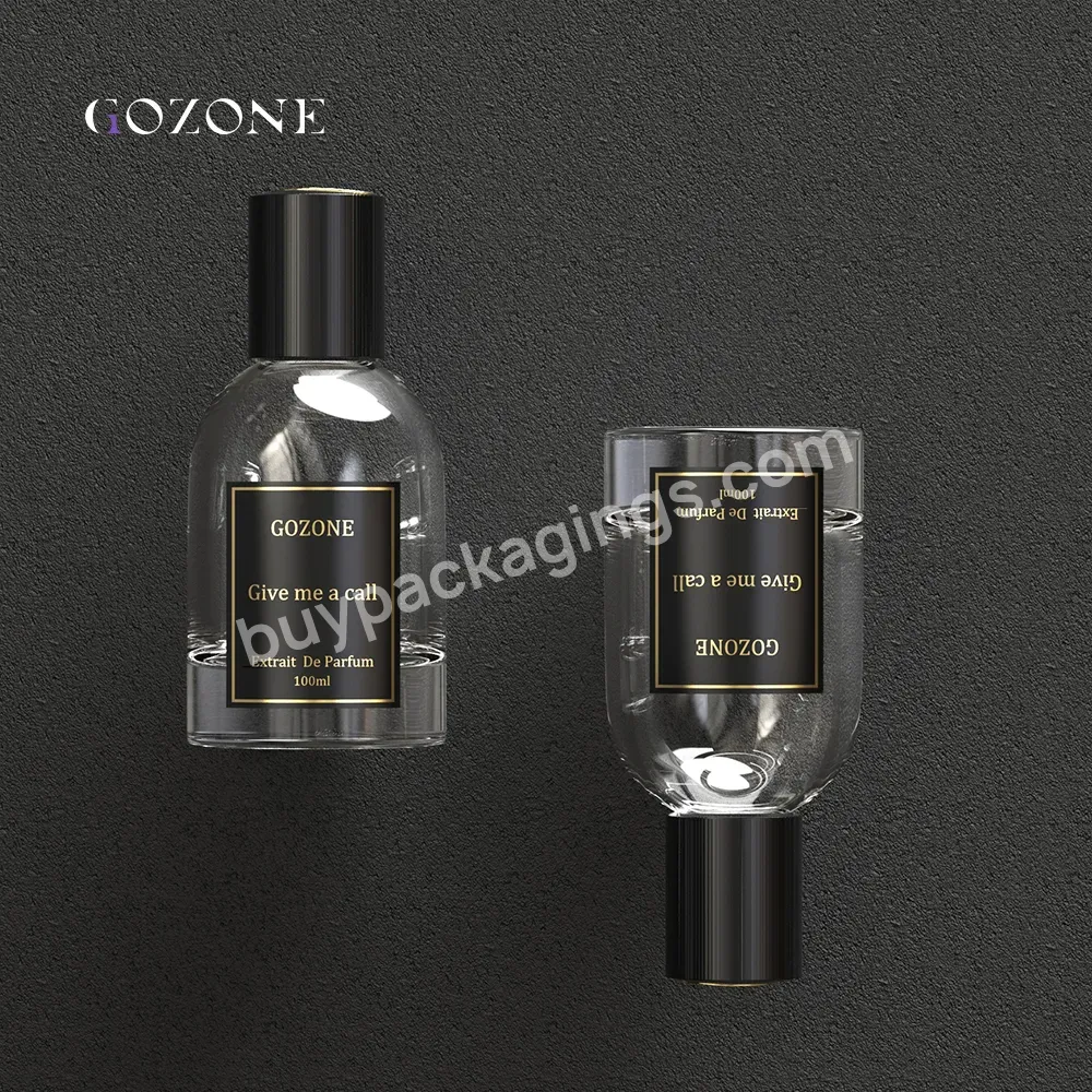 Customised Transparent Colorful Fragrance Flacon 100ml Glass Perfume Bottle - Buy Elegant Perfume Bottle Crimp,100 Spray Bottle,50ml Round Perfume Bottle.